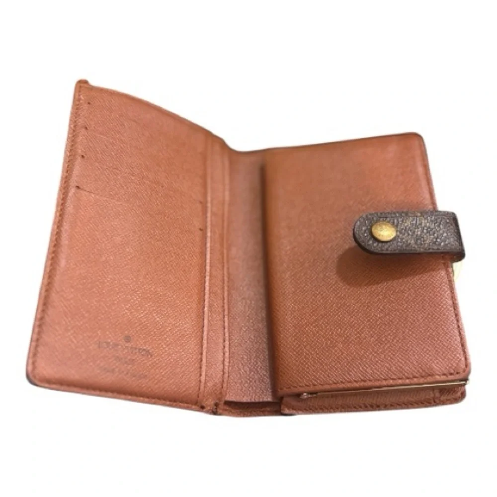 Louis Vuitton Monogram Kisslock Porte Monnaie Billets Viennois Wallet - Picture 9 of 15